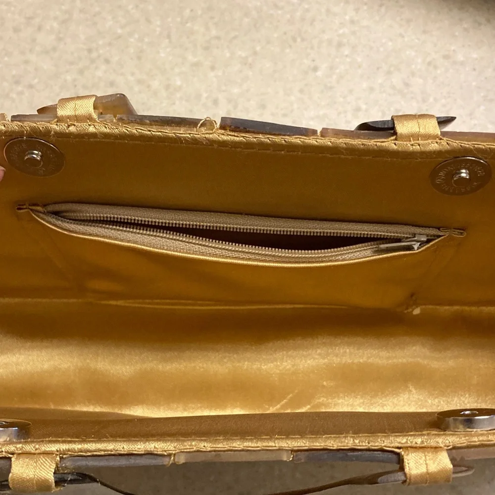 VTG Shira Leah Chicago Lucite Tiled Handbag - Picture 5 of 9